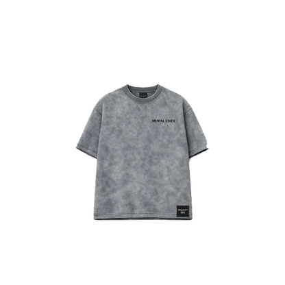 MENTAL STATIC | GREY TEE