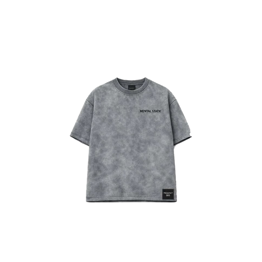 MENTAL STATIC | GREY TEE